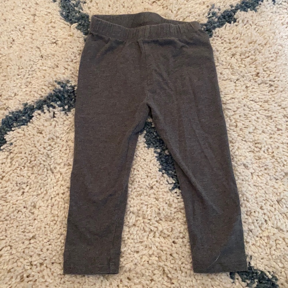 🟣 Mix and Match 5 for $10! Baby GAP | Heather Grey Leggings
